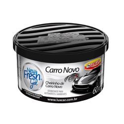 Aromatizante Fresh Gel Carro Novo 60g Luxcar - Avenida Acessorios