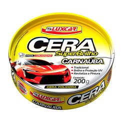 Cera Automotiva Carnaúba SuperBrilho 200g Luxcar - Avenida Acessorios