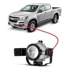 Farol de Milha Auxiliar S10 2012 a 2016 Esquerdo - Avenida Acessorios