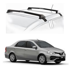 Rack de Teto New Wave Etios Sedan 2013 a 2021 Eqma - Avenida Acessorios
