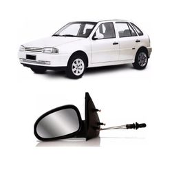 Retrovisor Gol 1995 a 1999 4 Portas Esquerdo com C... - Avenida Acessorios