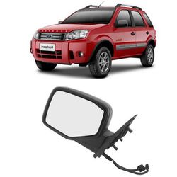 Retrovisor Ecosport 2003 a 2012 Elétrico Esquerdo ... - Avenida Acessorios