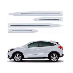 Kit Friso Lateral HRV Branco Estelar com Friso Cro... - Avenida Acessorios