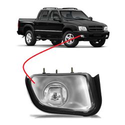 Farol de Milha Auxiliar S10 2001 a 2011 Blazer Pit... - Avenida Acessorios