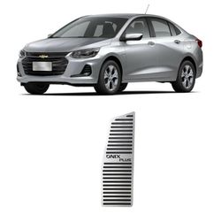 Descanso De Pé Onix Plus 2020/ Aço Inox GPI - Avenida Acessorios