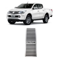 Descanso De Pé L200 Triton 2017/ Aço Inox GPI - Avenida Acessorios