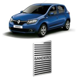 Descanso De Pé Sandero 2014/ Aço Inox GPI - Avenida Acessorios