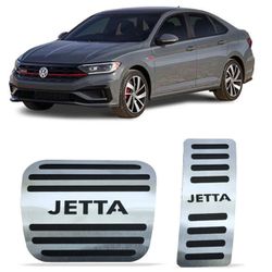 Pedaleira Jetta Automático 2019/ Aço Inox GPI - Avenida Acessorios