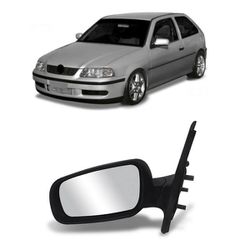Retrovisor Gol G3 2000 a 2005 2 Portas Esquerdo Fi... - Avenida Acessorios
