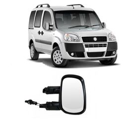 Retrovisor Doblo 2004 a 2009 Direito com Controle ... - Avenida Acessorios