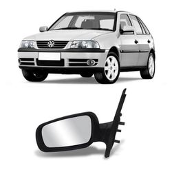 Retrovisor Gol G3 2000 a 2005 4 Portas Esquerdo Fi... - Avenida Acessorios