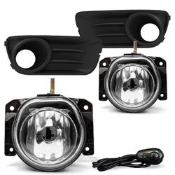 Kit Farol de Milha Palio Fire Economy Botão Altern... - Avenida Acessorios