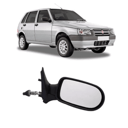 Retrovisor Uno Fire 2006 a 2012 4 Portas Direito c... - Avenida Acessorios