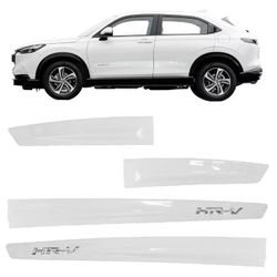 Kit Friso Lateral New HRV Branco Tafeta Tiger - Avenida Acessorios