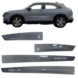 Kit Friso Lateral New HRV Cinza Grafeno Tiger - Avenida Acessorios