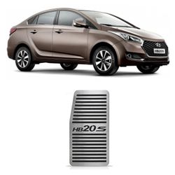 Descanso De Pé HB20 Sedan (Todos) Aço Inox GPI - Avenida Acessorios