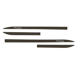 Kit Friso Lateral Slim Toro 2015/ Cinza Grafite co... - Avenida Acessorios