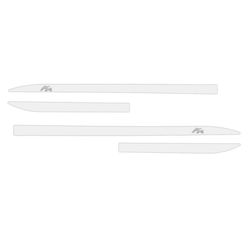 Kit Friso Lateral Slim Ka 2013 a 2021 Branco Artic... - Avenida Acessorios