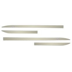 Kit Friso Lateral Slim Ka 2013 a 2021 Prata Dublin... - Avenida Acessorios