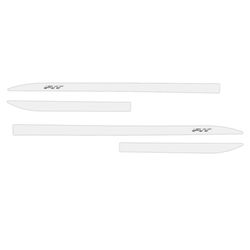 Kit Friso Lateral Slim Fit 2009 a 2021 Branco Este... - Avenida Acessorios