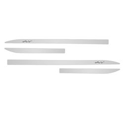 Kit Friso Lateral Slim Fit 2009 a 2021 Prata Globa... - Avenida Acessorios