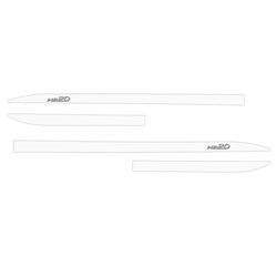 Kit Friso Lateral Slim HB20 2013/ Branco Polar com... - Avenida Acessorios