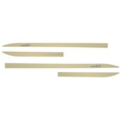 Kit Friso Lateral Slim HB20 2013/ Prata Sand com N... - Avenida Acessorios