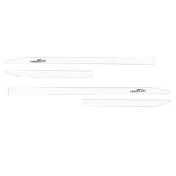 Kit Friso Lateral Slim HB20 Sedan 2013/ Branco Pol... - Avenida Acessorios