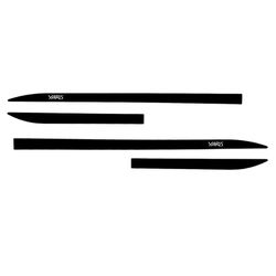 Kit Friso Lateral Slim Yaris 2018/ Preto Infinito ... - Avenida Acessorios