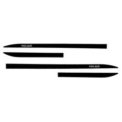 Kit Friso Lateral Slim Hilux 2005/ Preto Eclipse c... - Avenida Acessorios