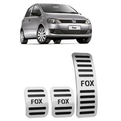 Pedaleira Fox (Todos) Manual Aço Inox GPI - Avenida Acessorios