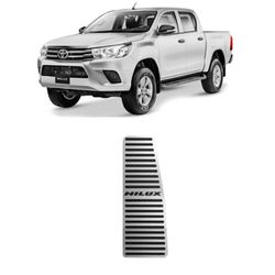 Descanso De Pé Hilux 2016/ Aço Inox GPI - Avenida Acessorios