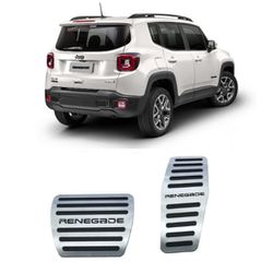 Pedaleira Renegade Automático Aço Inox GPI - Avenida Acessorios