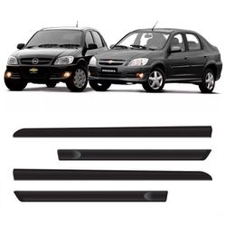 Kit Friso Lateral Celta e Prisma 2006 a 2015 4 Por... - Avenida Acessorios