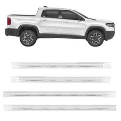 Kit Friso Lateral Rampage Branco Perola Modelo Ori... - Avenida Acessorios