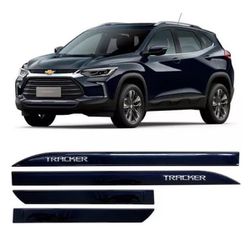 Kit Friso Lateral Tracker Azul Boreal com Nome Cro... - Avenida Acessorios