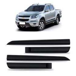 Kit Friso Lateral S10 Cabine Dupla 2012/ Sanfris - Avenida Acessorios
