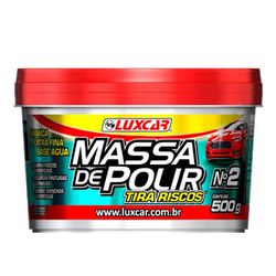 Massa de Polir Tira Riscos N° 2 500g Luxcar - Avenida Acessorios