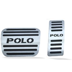 Pedaleira Polo 2018/ Automático Aço Inox GPI - Avenida Acessorios