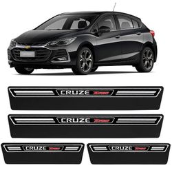 Soleira Porta Cruze Turbo Elegance2 4 Portas Veikk - Avenida Acessorios