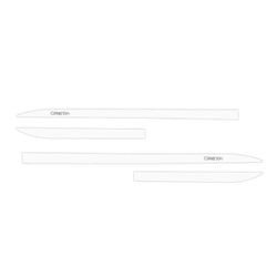 Kit Friso Lateral Slim Creta 2017/ Branco Polar co... - Avenida Acessorios