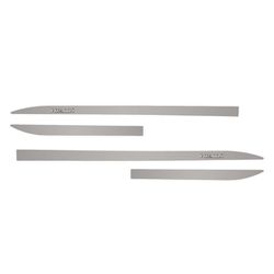Kit Friso Lateral Slim Hilux 2005/ Prata Nevoa com... - Avenida Acessorios
