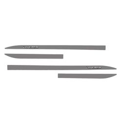 Kit Friso Lateral Slim Tracker 2013/ Cinza Satin S... - Avenida Acessorios