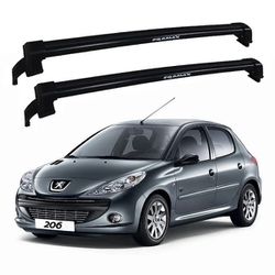 Rack de Teto New Wave Preto 206 99/10 207 08/16 4 ... - Avenida Acessorios