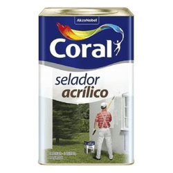 Selador Acrilico 18 Litros Coral - 01997 - AZEVEDO TINTAS E EQUIPAMENTOS