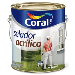 Selador Acrilico 3,6 Litros Coral - 01998 - AZEVEDO TINTAS E EQUIPAMENTOS