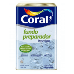 Fundo Preparador A Base d' Agua 18 Litros Coral -... - AZEVEDO TINTAS E EQUIPAMENTOS