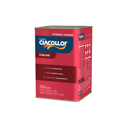 Tinta Sublime Fosco 18L Ciacollor - V0045 - AZEVEDO TINTAS E EQUIPAMENTOS