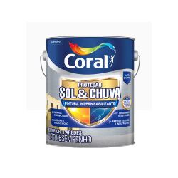 Impermeabilizante Proteção Sol E Chuva 3,6L Fosco ... - AZEVEDO TINTAS E EQUIPAMENTOS
