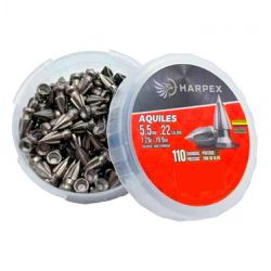 Chumbinho Harpex Aquiles 5.5mm 110pcs - haq55110 - Airsoft e Armas de Pressão Azsports 